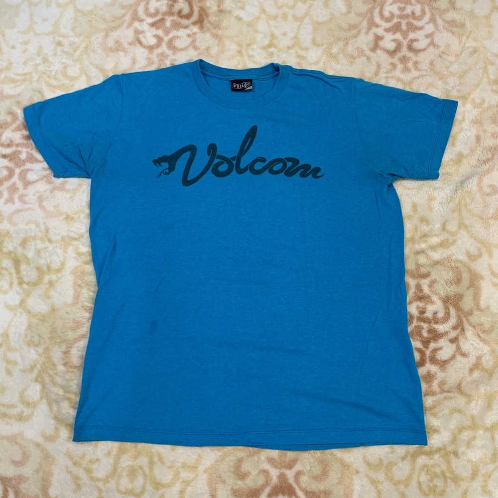 Blue Volcom Tee